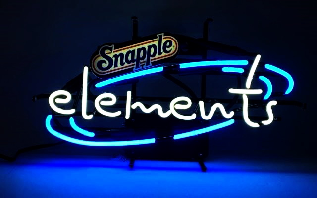 Snapple Elements Neon Sign